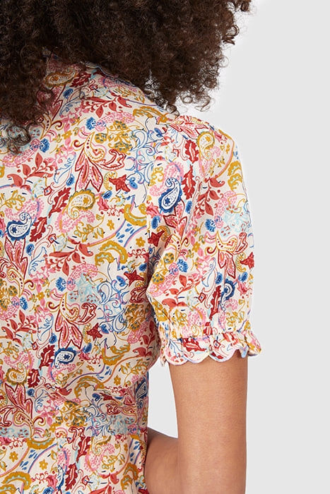 WRAP DRESS WITH SEASIDE PAISLEY PRINT 6