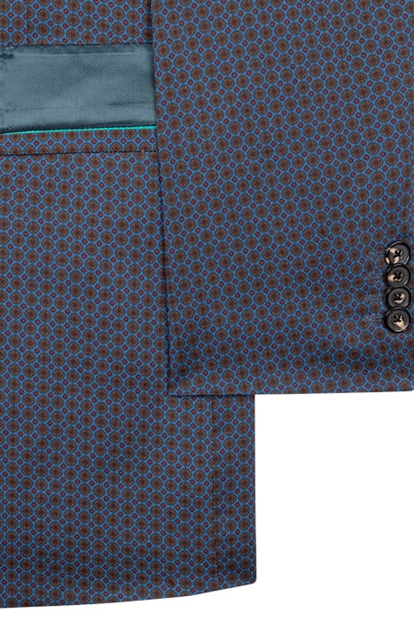 GENTS SLIM FIT 2 BTN JACKET INDIGO 4