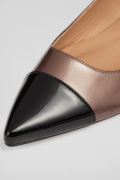 MONTY TOE BALLERINA SHOES BRONZE GOLD 4