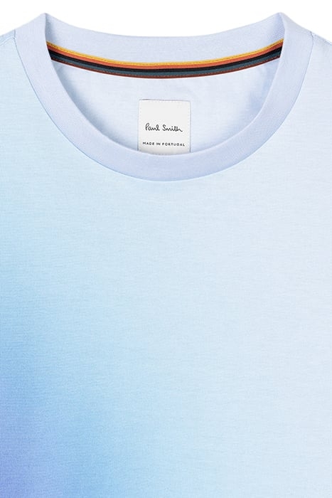 MENS TSHIRT OMBRE DOT PRINT BLUE 6