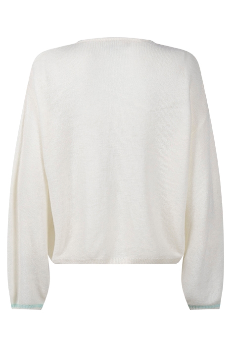 CARDIGAN LONG SLEEVES CLOUD DANCER 2