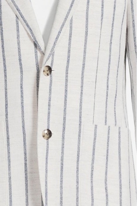 Off-White Striped Havana Blazer 5