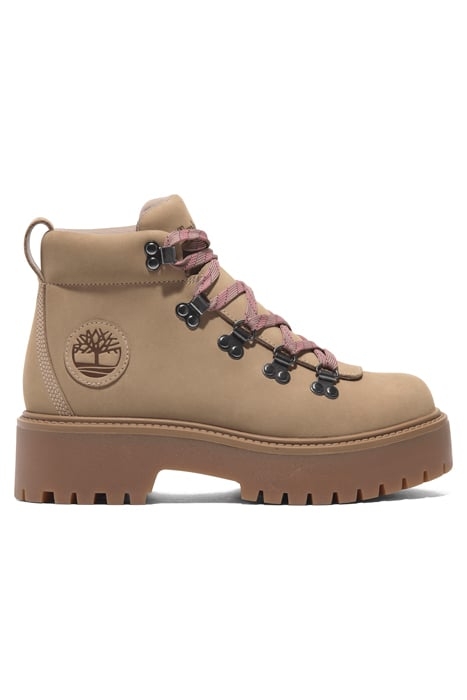 STONE STREET MID LACE UP BOOT MEDIUM BEIGE NUBUCK 1