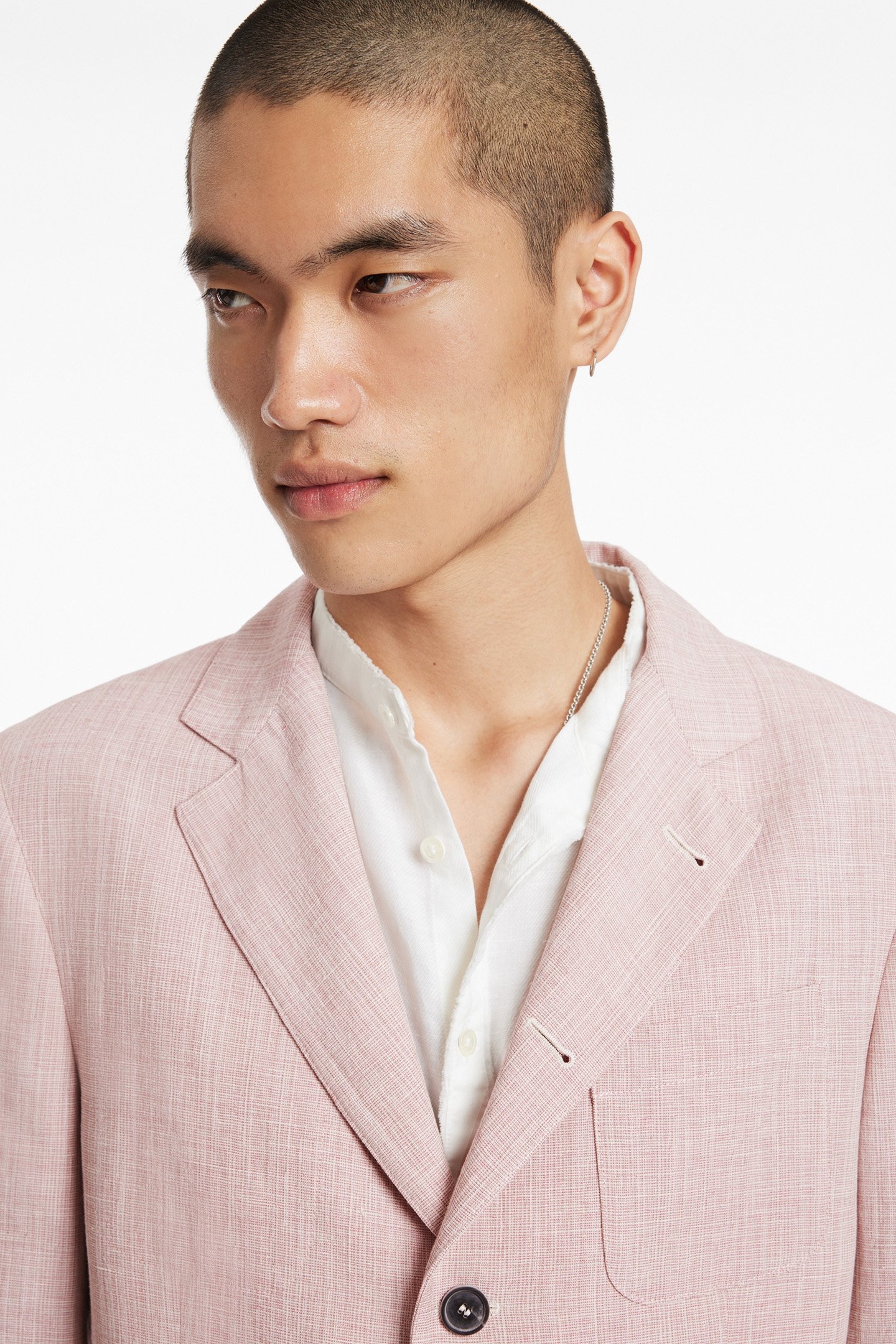 NOTCH LAPEL MULTI PATCH JACKET WORN MAUVE 3