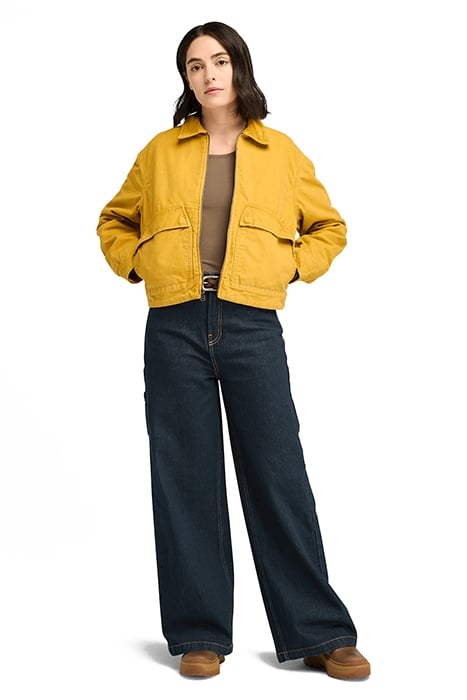 STRAFFORD QUILTED WASHED CANVAS JACKET CHAI TEA 3