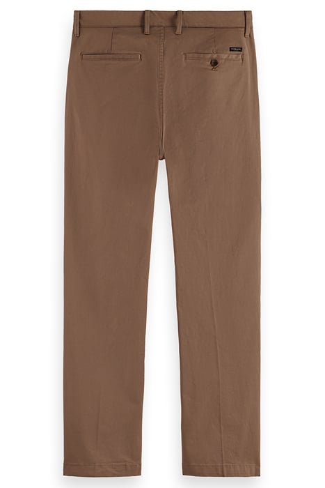 FLAT FRONT CHINO MEDIUM BROWN 2