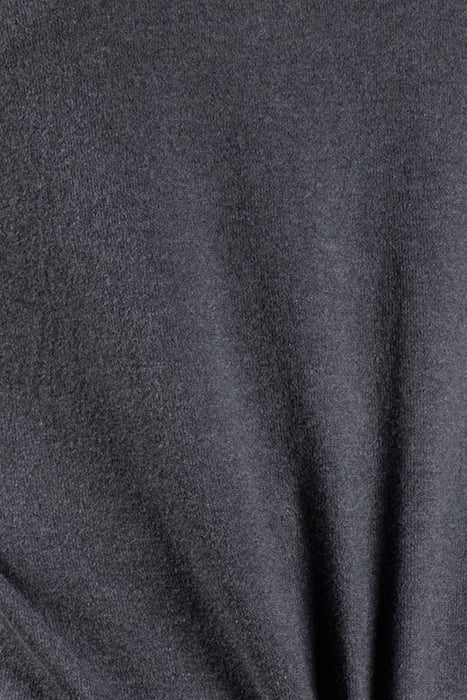 STRETCH COTTON ROLL-NECK BLACK 3