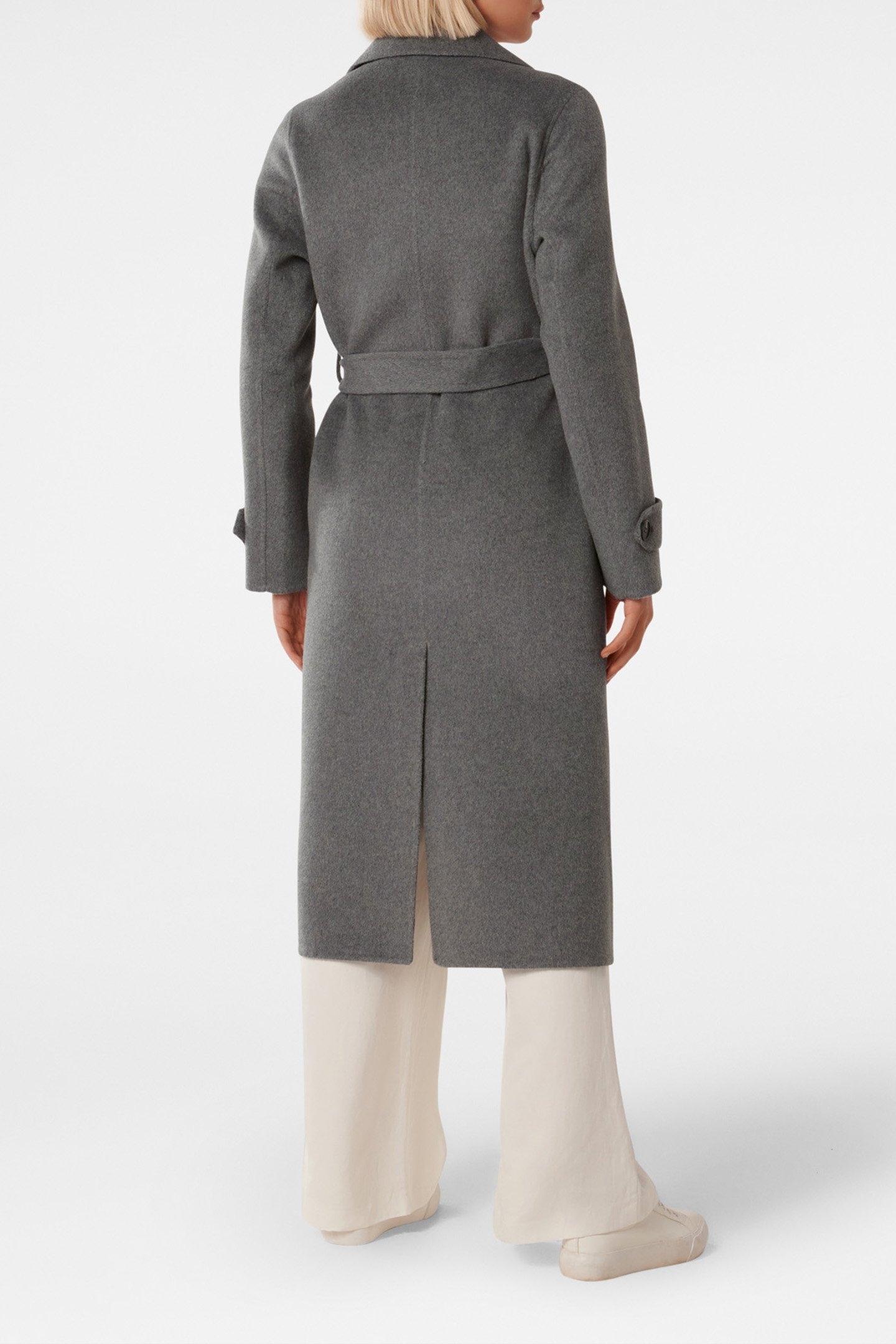EVE FELLED COAT DEEP CHARCOAL 2