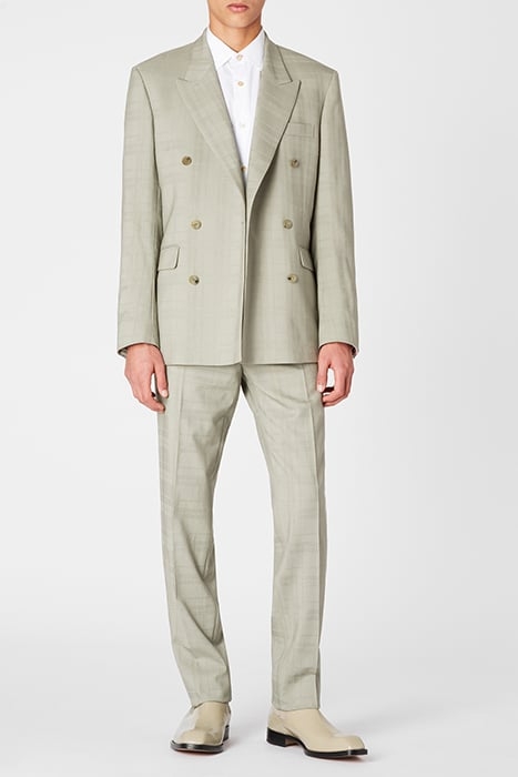 GENTS TROUSER LT GREYISH GREEN 1