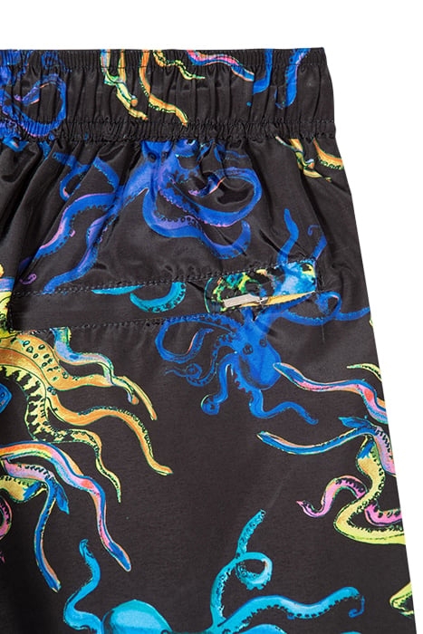 MEN SHORT OCTOPUS BLACK 5