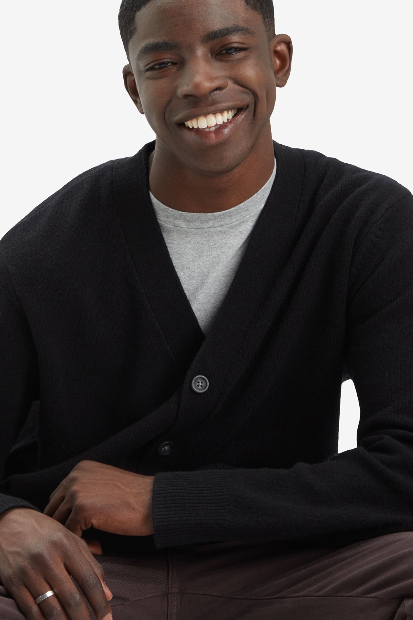 RICHMOND CARDIGAN PIRATE BLACK 5