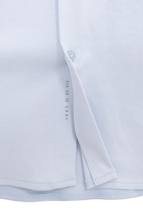 ABSOLUTE DRY SKY BLUE MESH REGULAR SHIRT 5