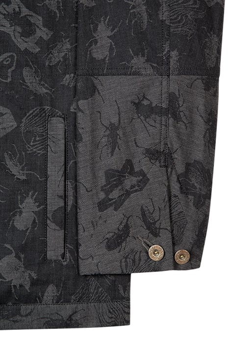 MENS ZIP THRU JACKET BLACK 7