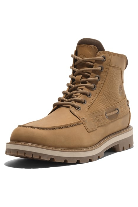 BRITTON ROAD MID LACE UP BOOT WHEAT FULL GRAIN 7