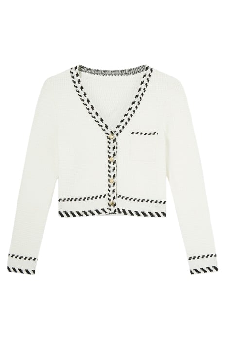 RIVER BOXY CARDIGAN BLACK 4