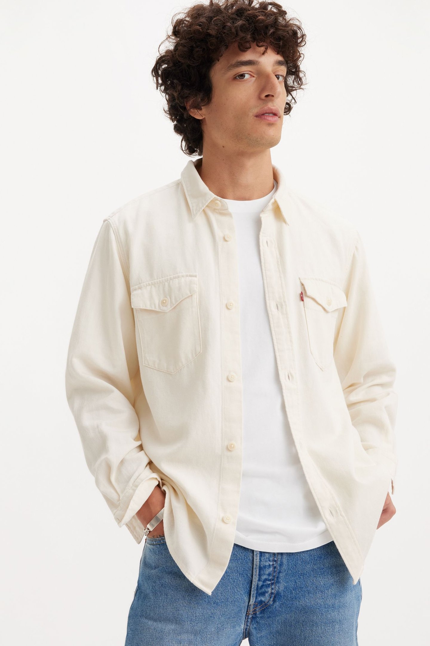 RELAXED FIT WESTERN FRESH ECRU 4