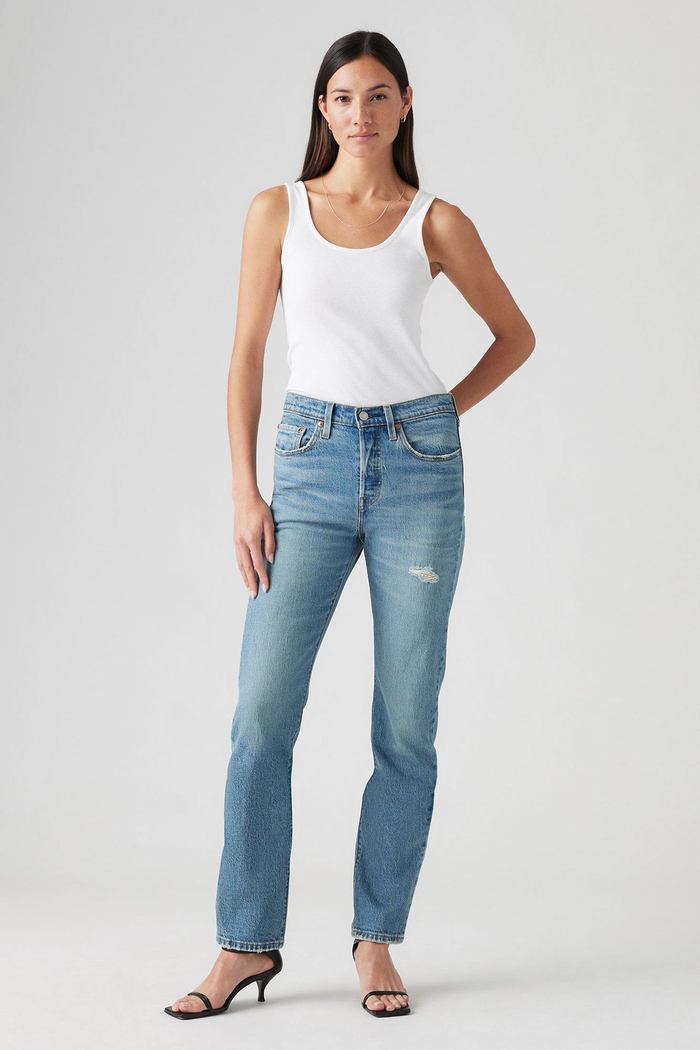 501 JEANS FOR WOMEN HISTORICALLY BLUE 2