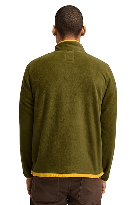FULL ZIP POLAR FLEECE DARK OLIVE 2