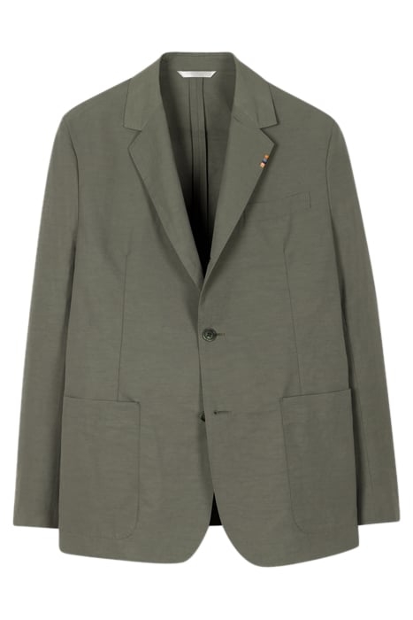 MENS 2BTN SB JACKET MILITARY GREEN 4