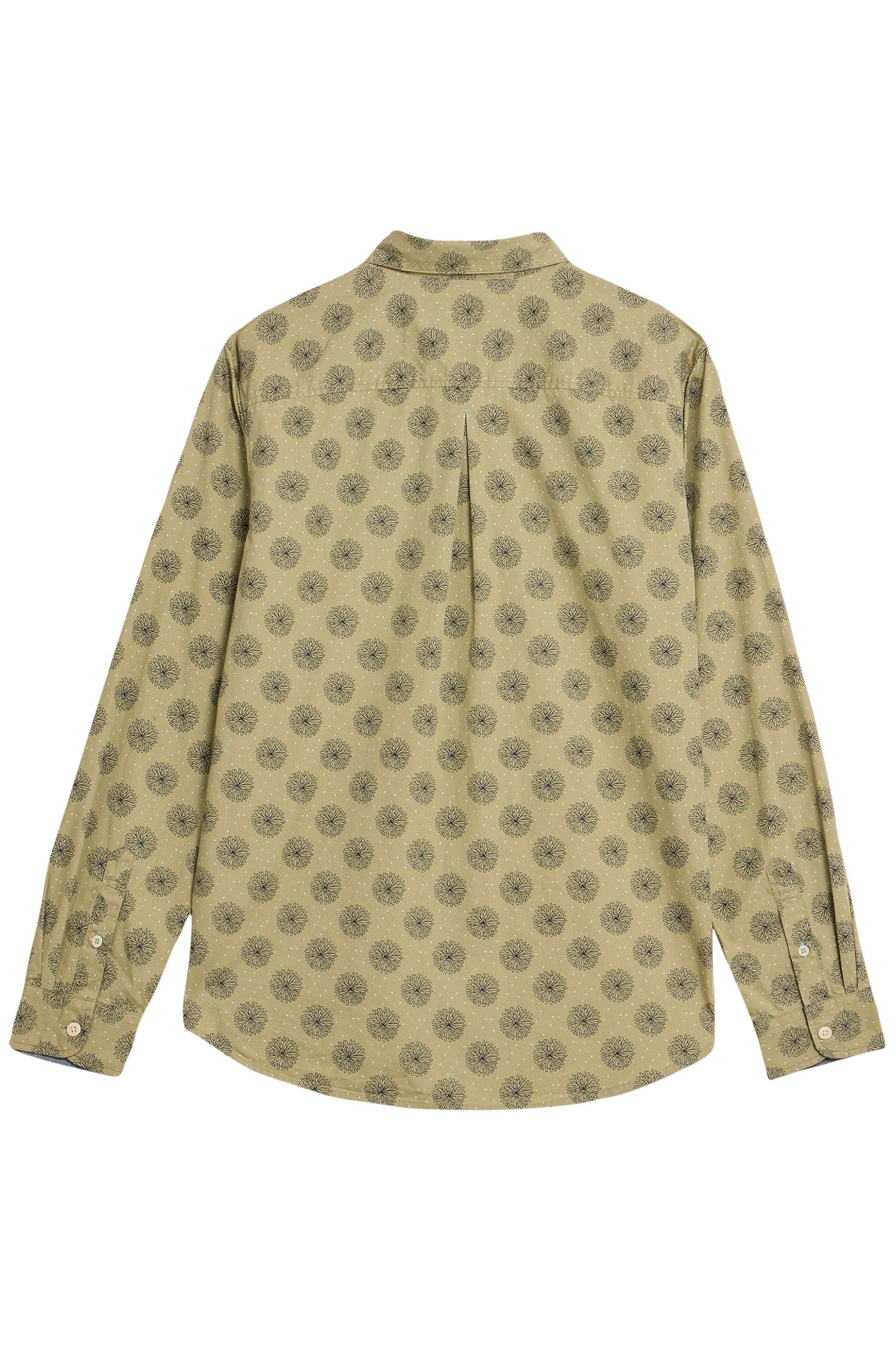 DAISY FLORAL PRINTED SHIRT GREEN PRINT 5