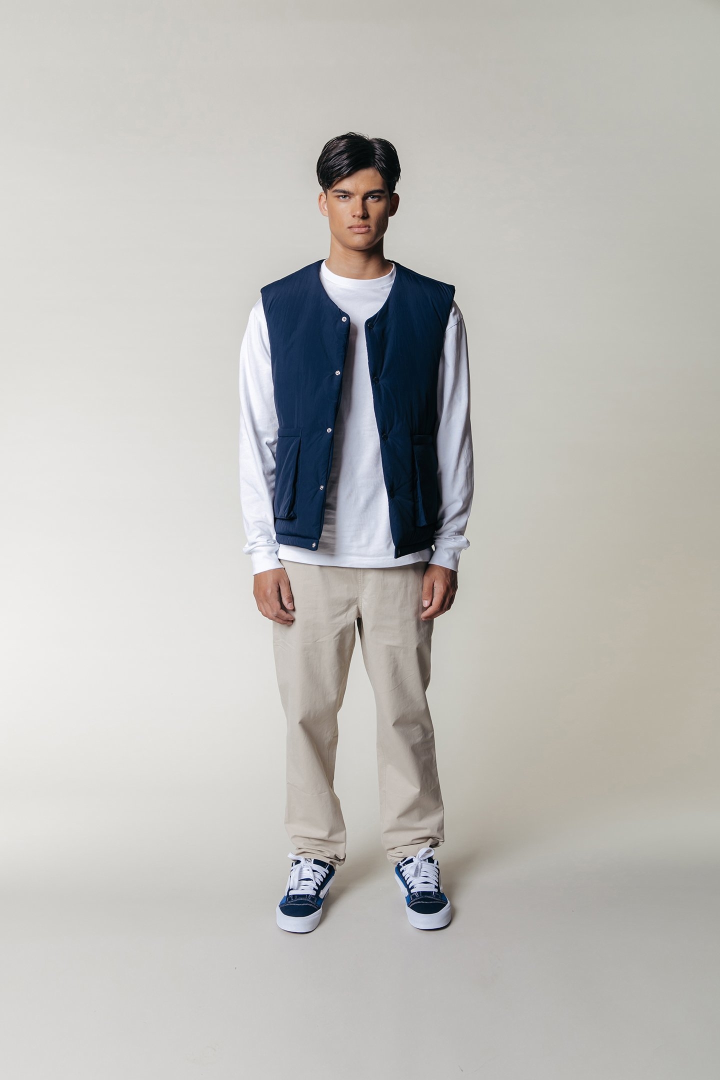 DION CLEAN BODYWARMER DEEPEST BLUE 2