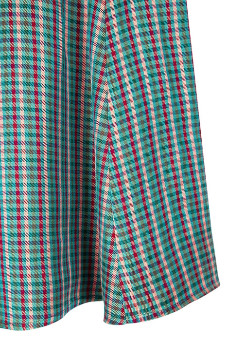 WOMENS SKIRT PETROL GREEN 6