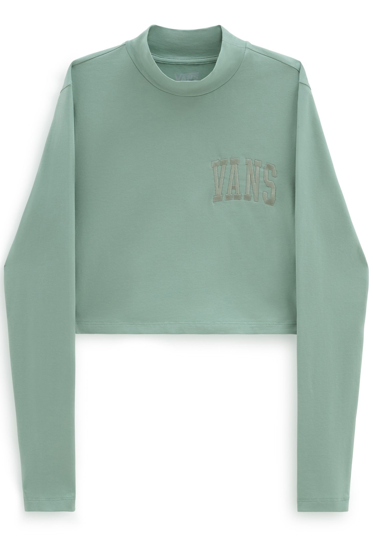 MINI MOCK NECK LS PROGRAM ICEBERG GREEN 1
