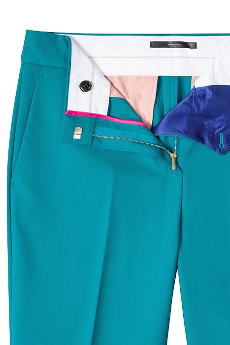 WOMENS TROUSERS TURQUOISE 6