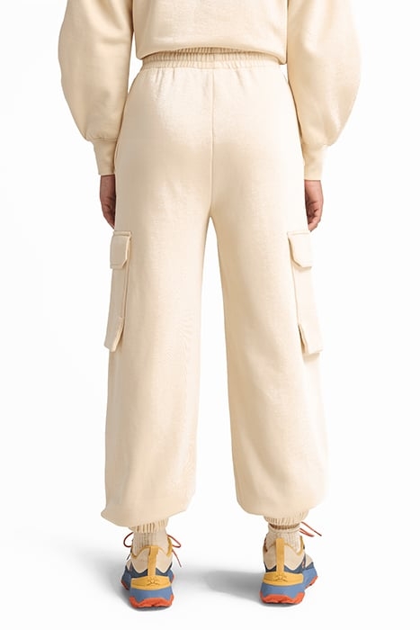 EXETER RIVER BRUSHED BACK CARGO JOGGER PANT ANGORA 2