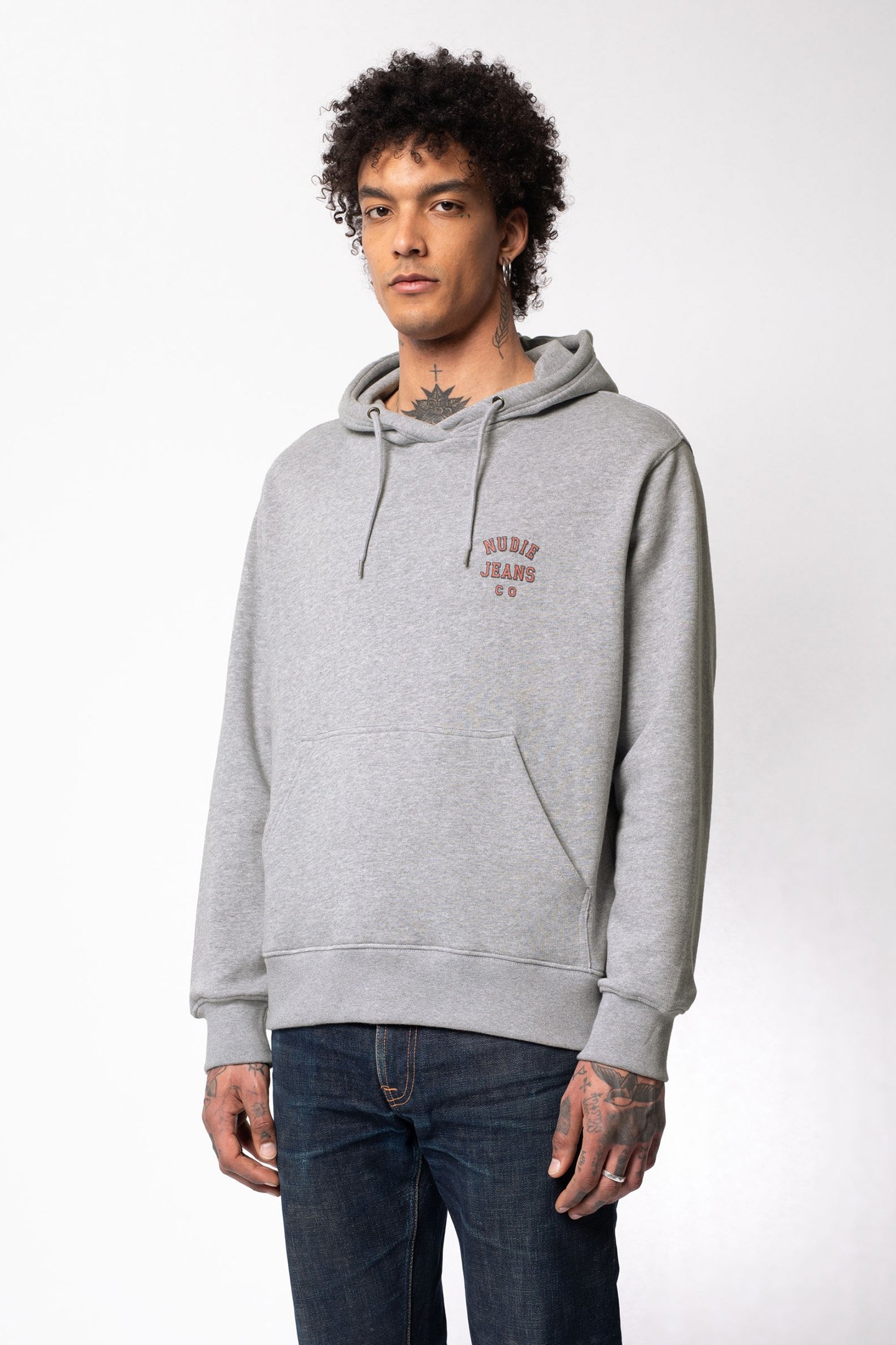 FRANKE LOGO HOODIE GREYMALANGE 4