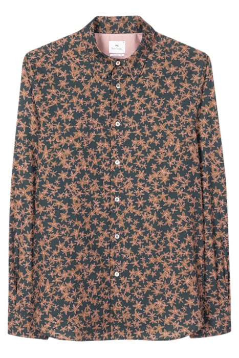 MENS SHIRT LS TAILORED FIT INDIGO 4