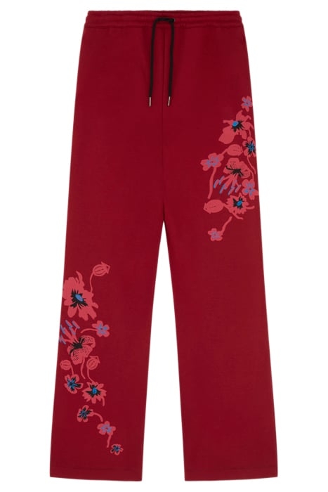 WOMENS POPPIES SWEATPANTS BRICK RED 4