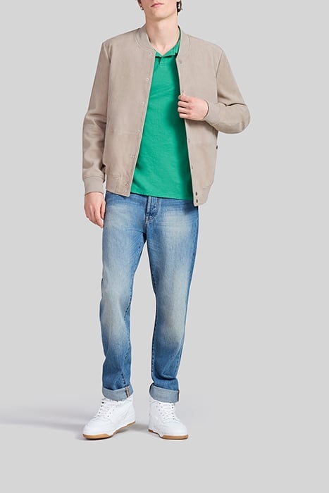 PETROL ORGANIC SLUB COTTON T-SHIRT 4