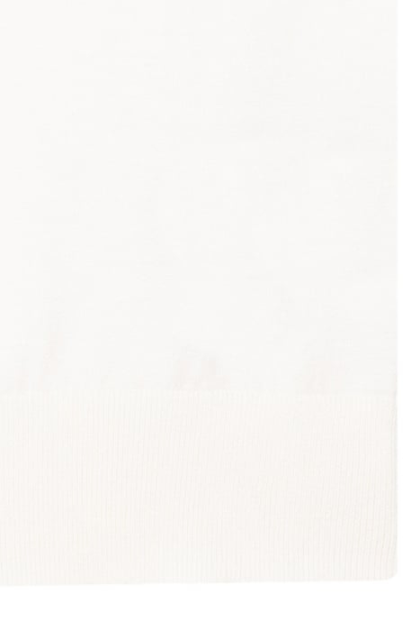 WOMENS KNITTED SS TOP PARCHMENT 6