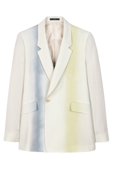 MENS 2 BUTTON JACKET LIGHT BEIGE 4