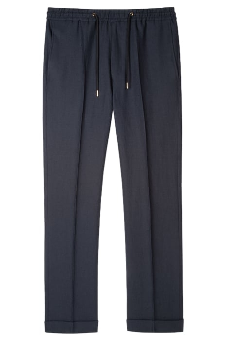 GENTS DRAWCORD TROUSER VERY DARK NAVY 1