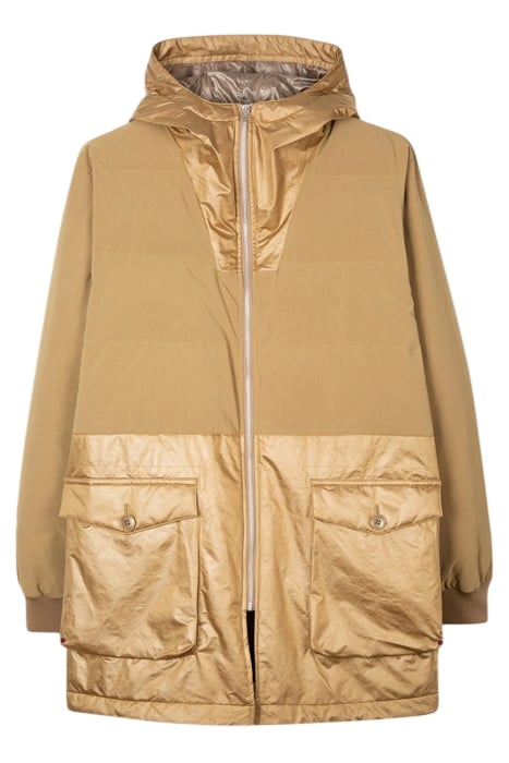 MENS MIX UP PARKA SAND 4