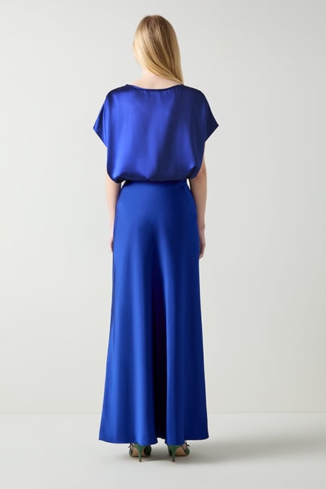 LENA SATIN BLOUS NAVY ULTRABLUE 2