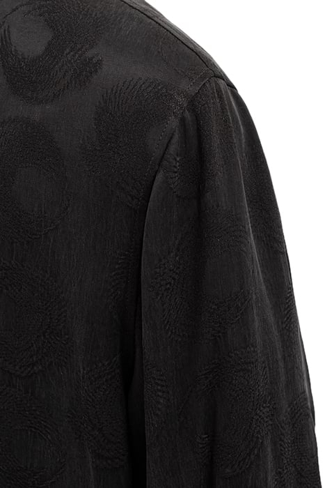 PURE EDITION – BLACK DECORATIVE JACQUARD JACKET 6
