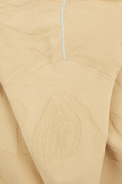 MENS SWEATER SS POLO MEDIUM BEIGE 7