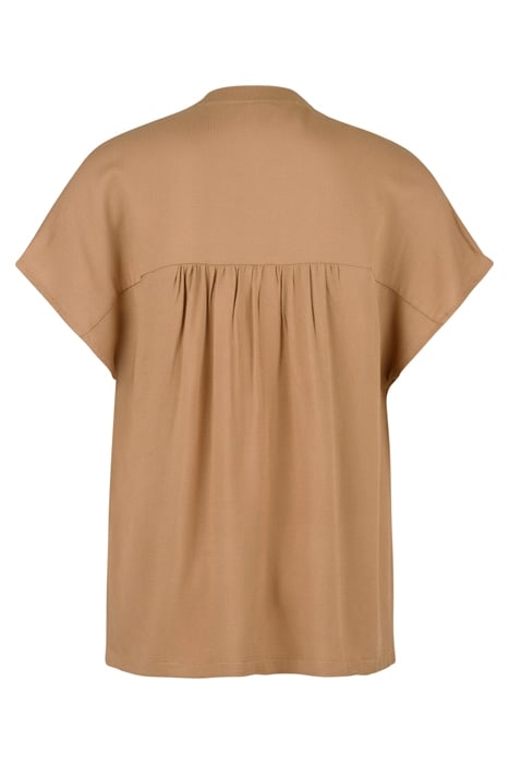 LA-JACCY BUTTON TOP BROWN 4