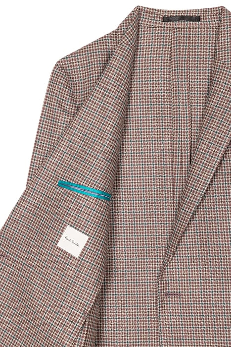 MENS 2 BUTTON JACKET BROWN 6