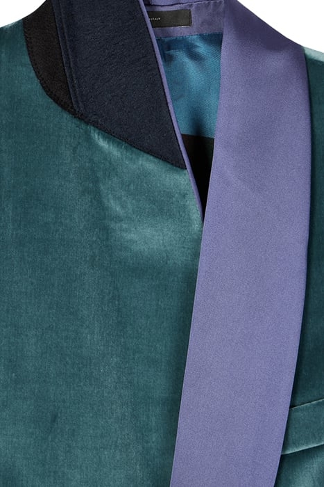 MENS 2BTN JACKET GREYISH BLUE 4