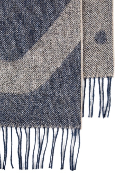 MEN SCARF PAULS LOGO TAN 2