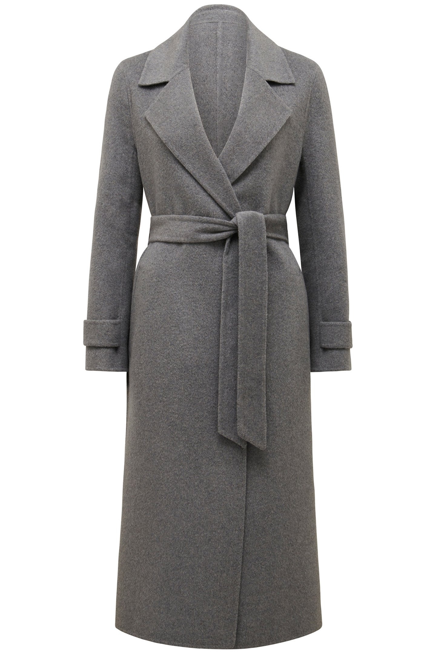 EVE FELLED COAT DEEP CHARCOAL 3