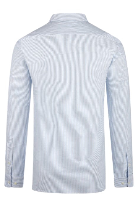 STRETCH OXFORD SHIRT SMALL STRIPE LIGHT BLUE 5
