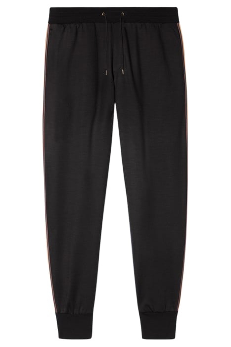 GENTS TAPED SEAM JOGGER BLACK 1