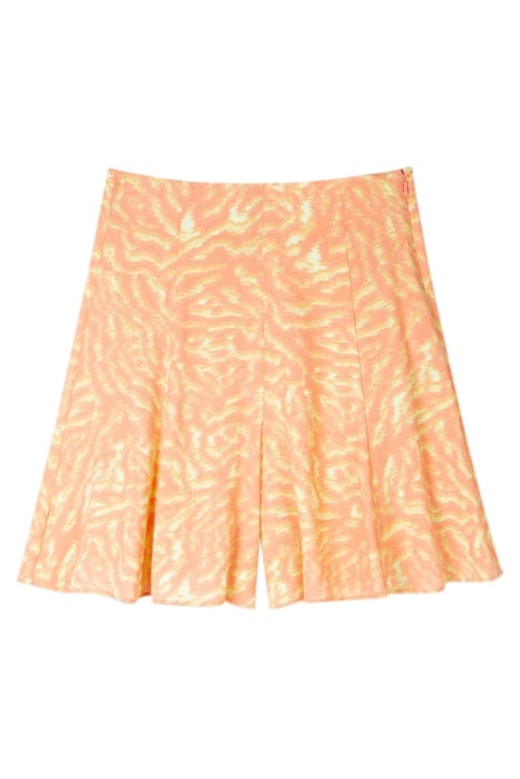 WOMENS SHORTS OCHRE YELLOW 4