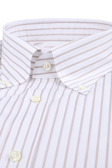 FITTED BODY, C26 RC CUFF LIGHT BROWN STRIPE 2