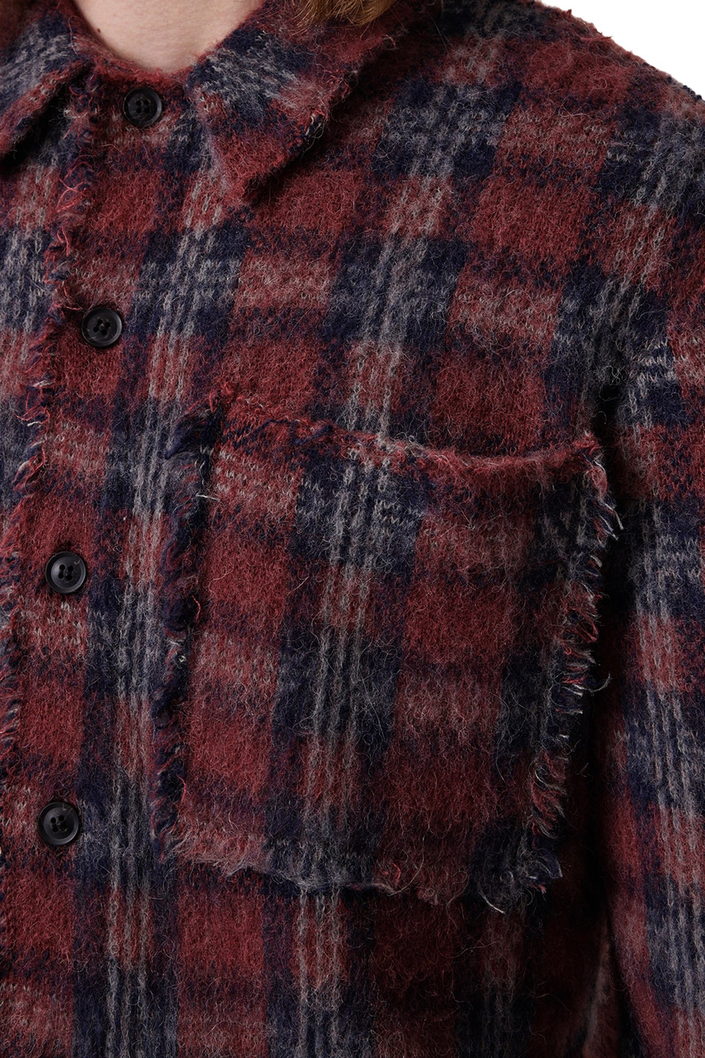AUSTIN CARDIGAN DARK BRICK RED 6